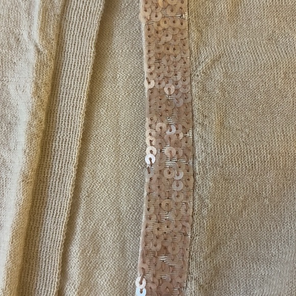 Cashmere Sequin Sweater Cardigan Cashmere - Picture 2 of 7